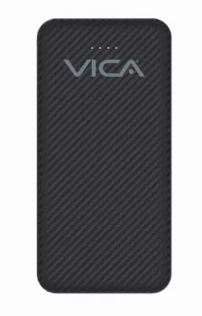 Power Bank Vica Power Bank 20,000 Mah 20000 Mah, Universal, Fuente De Carga Usb, Color Negro, Soporta 2 Dispositivo(s)